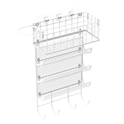 Soporte para Secador de Cabello Blanco
